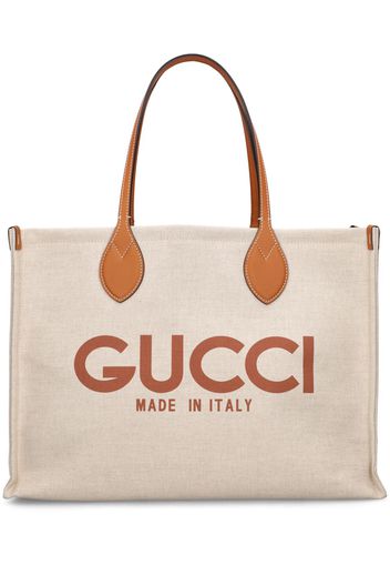 Gucci Canvas Tote Bag