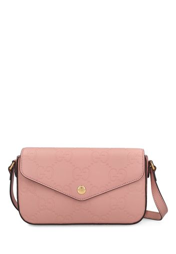 Super Mini Gg Leather Shoulder Bag