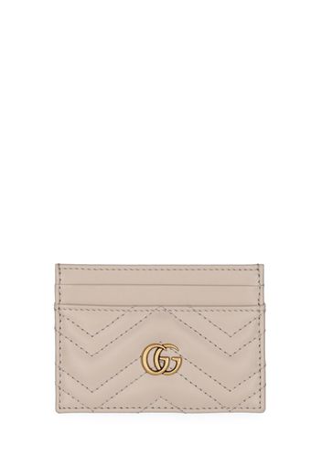 Gg Marmont Leather Card Case