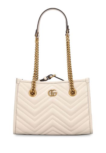 Gg Marmont Leather Tote Bag