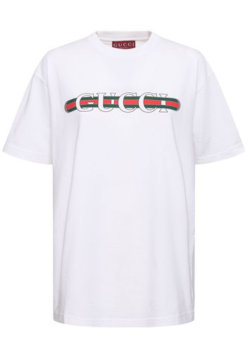 T-shirt Ancora G Loved In Jersey Di Cotone