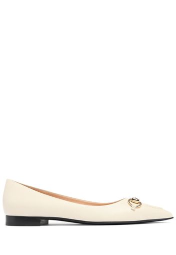 Erin Leather Ballet Flats