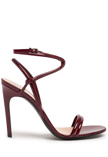 105mm Alma Patent Leather Sandals