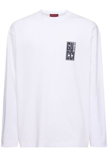 Logo Detail Heavy Cotton T-shirt