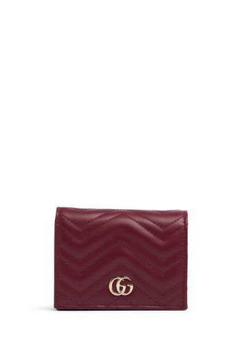 Gg Marmont Leather Card Case