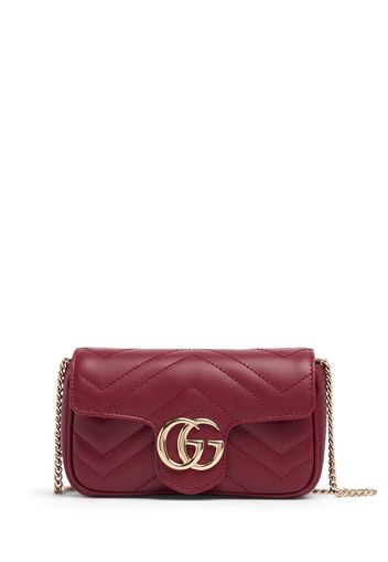 Super Mini Gg Marmont Leather Bag