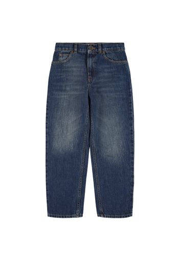 Jeans In Denim Di Cotone Washed