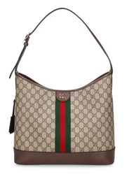 Medium Ophidia Gg Canvas Hobo Bag