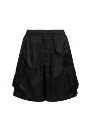 Gg Logo Nylon Shorts