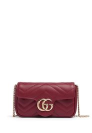 Super Mini Gg Marmont Leather Bag