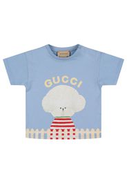 T-shirt In Cotone Con Logo Gucci