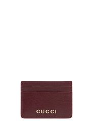 Gucci Script Leather Card Case