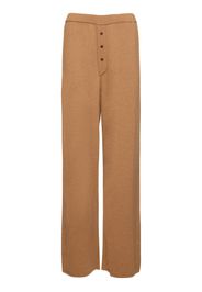 Pantaloni Everywear In Maglia Di Cashmere