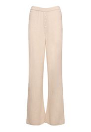 Pantaloni Everywear In Maglia Di Cashmere