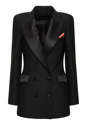 Blazer Doppiopetto “bianca” In Cady