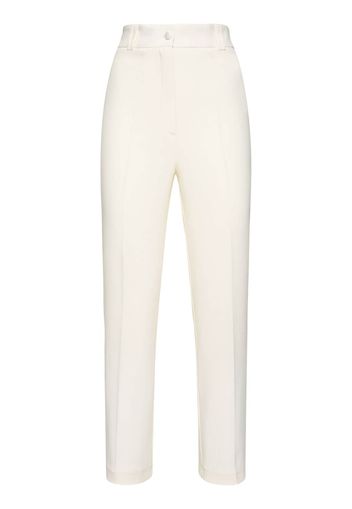 Pantaloni Dritti Loulou In Cady