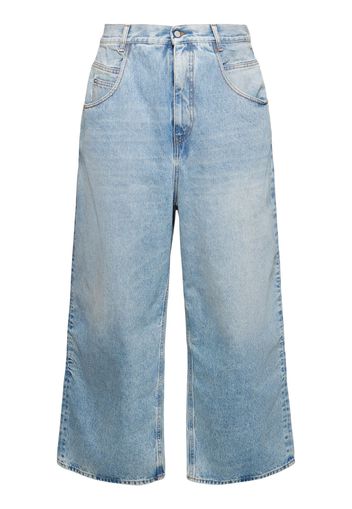 Jeans In Denim Di Cotone