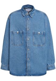 Camicia In Denim Di Cotone