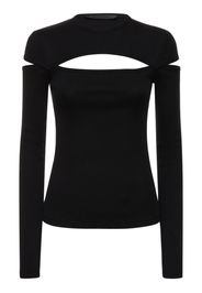 Top In Jersey Di Cotone / Cutout