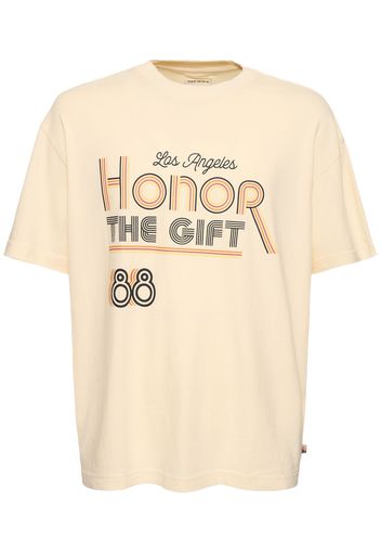 T-shirt A-spring Retro Honor In Cotone