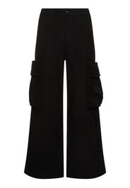 A-spring Wide Leg Cargo Pants