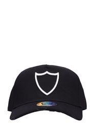 Cappello Baseball In Cotone Con Logo Ricamato