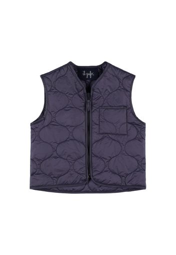 Gilet In Nylon Trapuntato