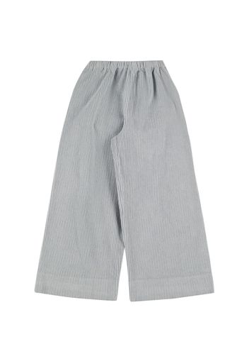 Pantaloni In Velluto Di Cotone Stretch