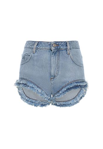 Shorts Eneidao In Cotone / Frange