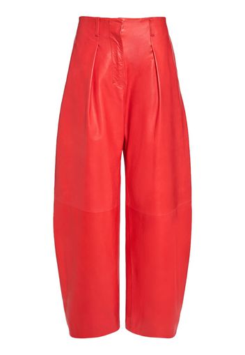 Pantaloni Le Pantalon Ovalo Cuir In Pelle