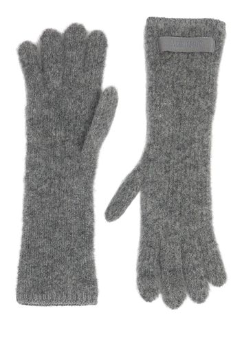 Guanti Les Gants Gros Grain In Misto Alpaca