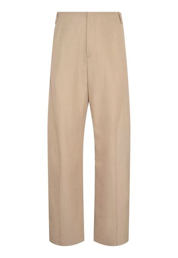 Pantaloni Le Pantalon Scala In Misto Lana