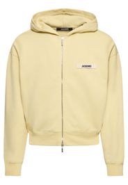 Felpa Le Hoodie Gros Grain Con Zip