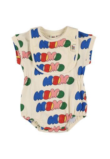 Cotton Jersey Bodysuit & Bib