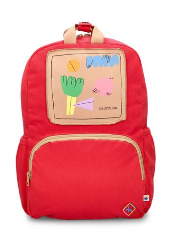Printed Cotton Backpack