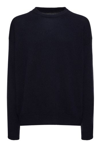 Maglia Boxy Fit In Cashmere