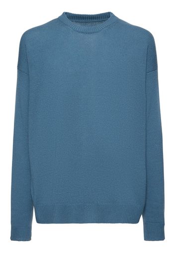 Maglia Boxy Fit In Cashmere