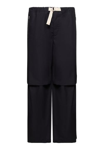 Pantaloni Relaxed Fit In Cotone