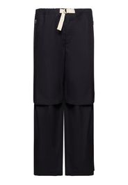 Pantaloni Relaxed Fit In Cotone