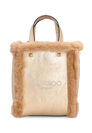 Borsa Shopping Mini In Shearling