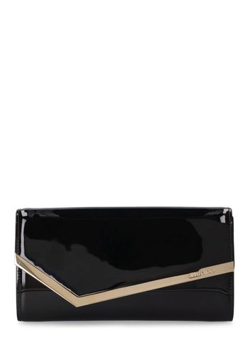 Emmie Patent Leather Clutch