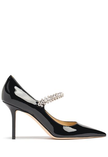 85mm Bling Patent Leather Pumps