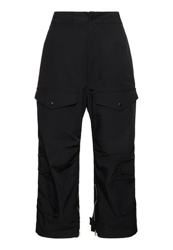 Pantaloni Oxford Con Tasche