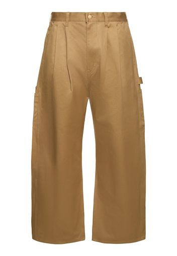 Pantaloni Carhartt In Twill Di Cotone