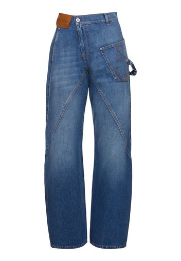 Jeans Workwear Larghi In Denim