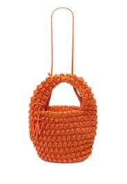 Borsa A Secchiello Popcorn Crochet