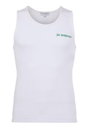 Tank Top Con Logo Ricamato