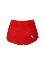 Shorts In Spugna Di Misto Cotone / Coulisse