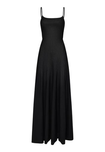 Ember Stretch Wool Long Dress