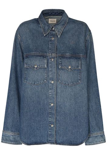 Camicia Jinn In Denim Di Cotone